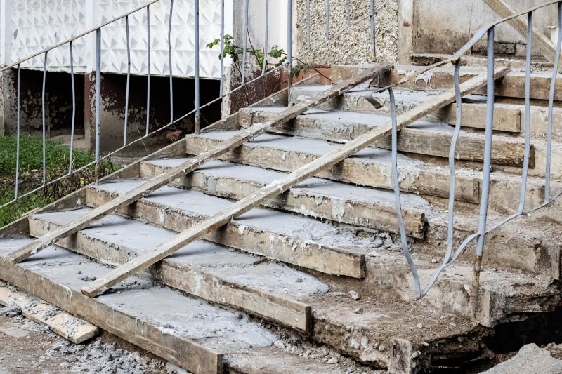 Cement Steps Removal